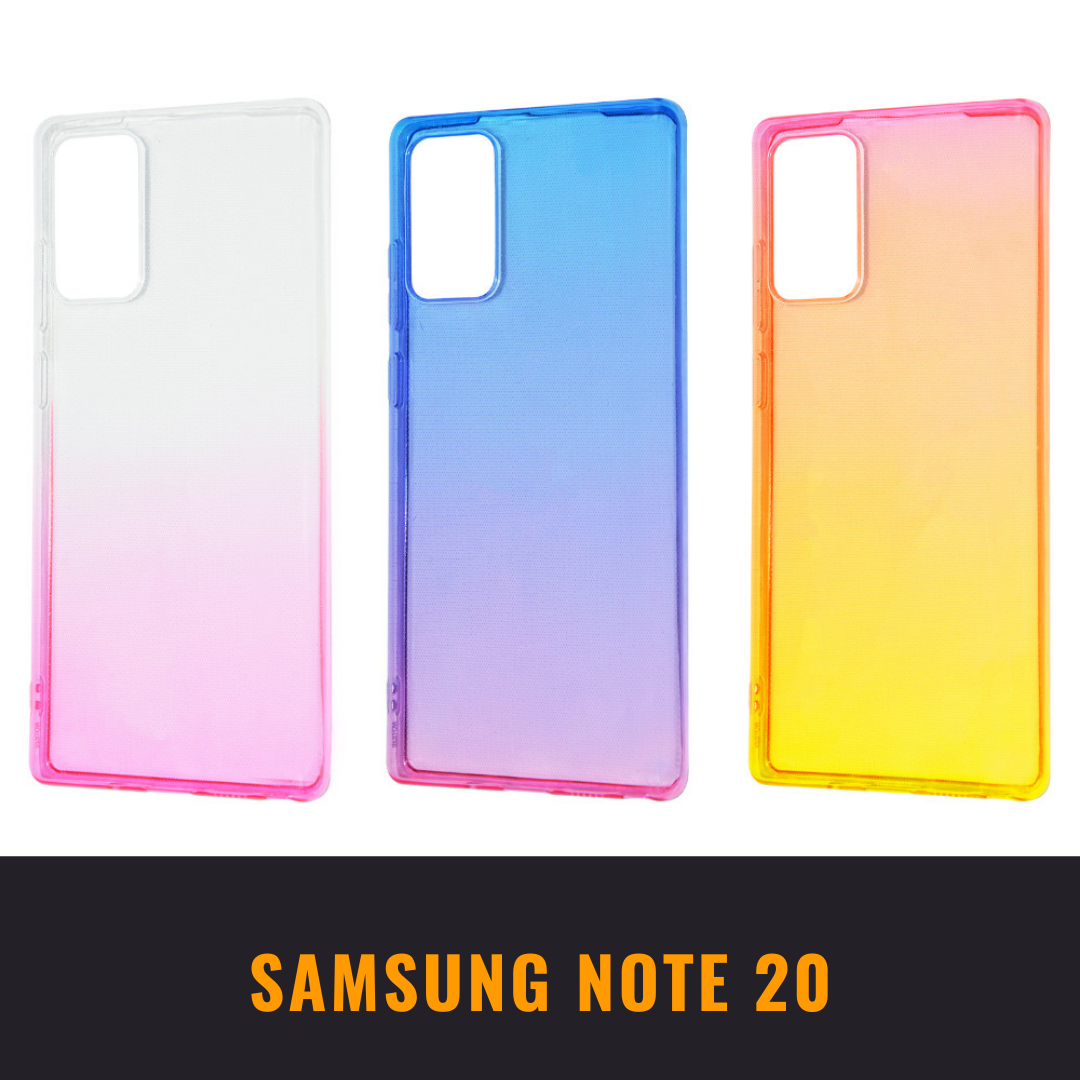 Силикон 0.5 mm Gradient Design Samsung Galaxy Note 20